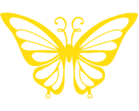 Isotipo-Mariposa-Abierta-Monocromo-Amarillo-corporativo