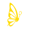 Isotipo-Mariposa-Monocromo-Amarillo-corporativo